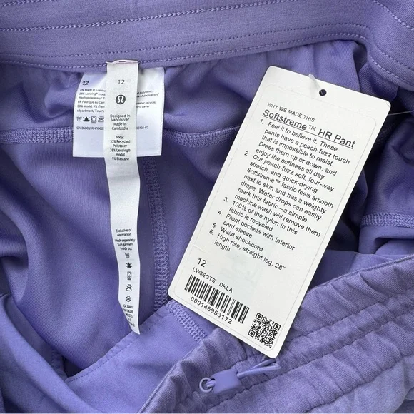 lululemon athletica | Softstreme High-Rise Pant *Full Length Dark Lavender - Picture 5 of 7